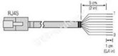 MSR57 Кабель энкодера с микропроволочными выводами (2,5 м)